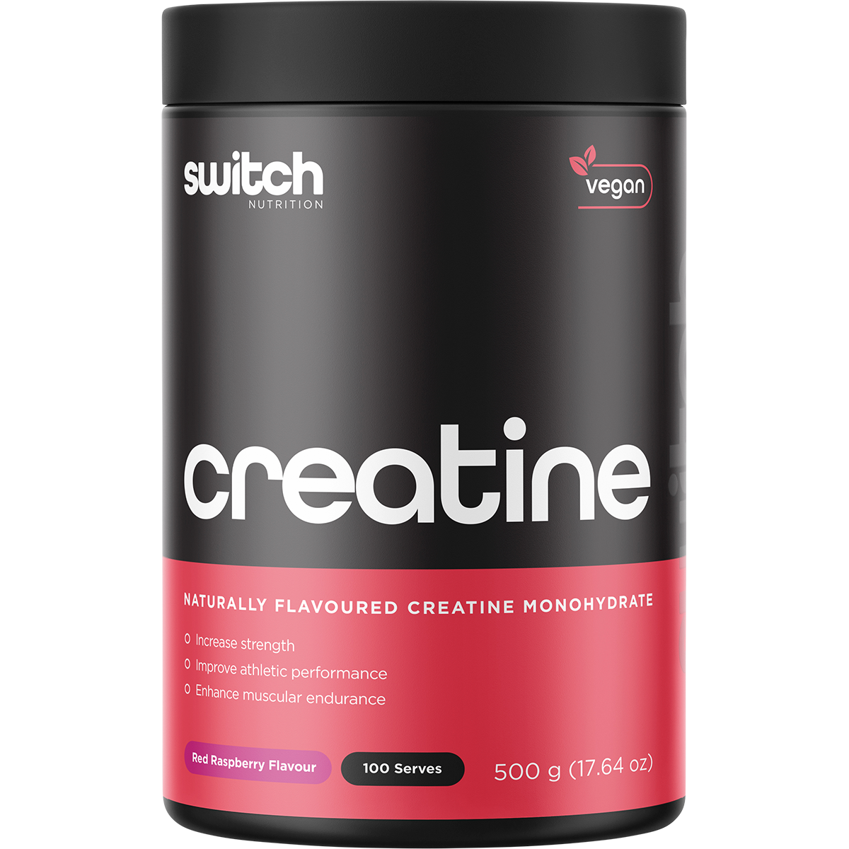 Creatine Monohydrate Red Raspberry