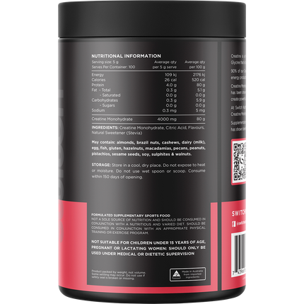 Creatine Monohydrate Refreshing Lime