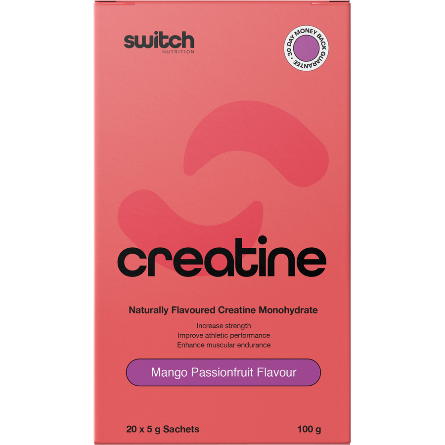 Switch Nutrition Creatine Monohydrate Sachets Mango Passionfruit