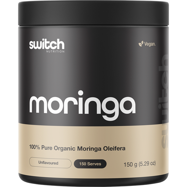 Switch Nutrition Moringa 100% Pure Organic Moringa Oleifera Unflavoured