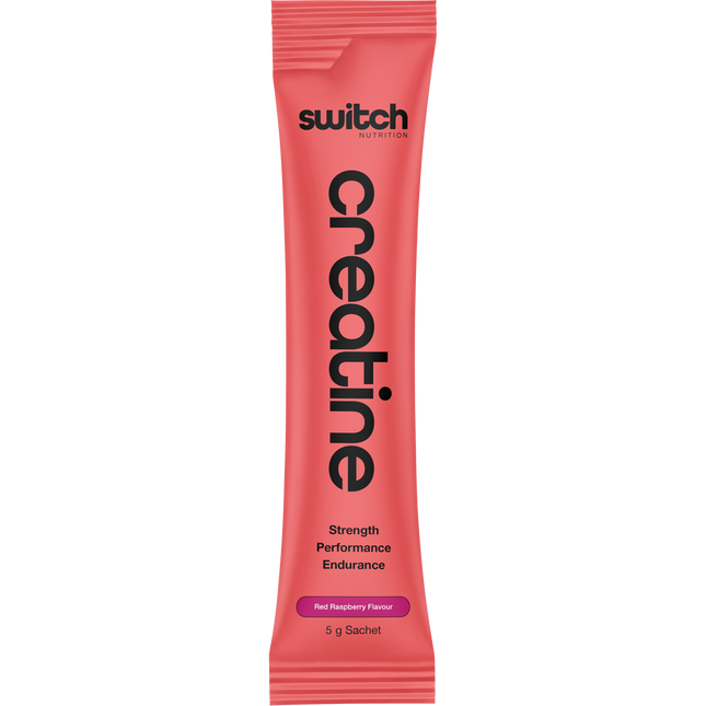 Switch Nutrition Creatine Monohydrate Sachets Red Raspberry