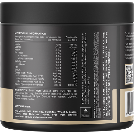 Ultra Fish Oil High Strength Norwegian Omega 3