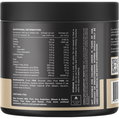 Ultra Fish Oil High Strength Norwegian Omega 3