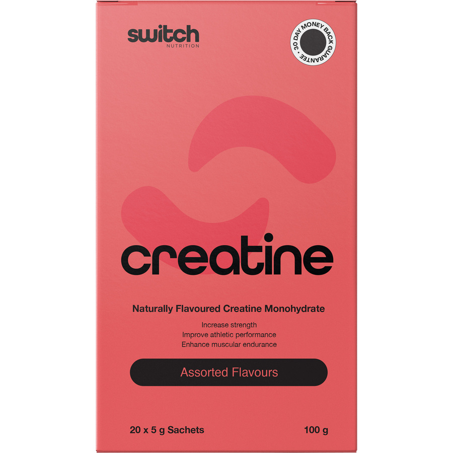 Switch Nutrition Creatine Monohydrate Sachets Assorted Flavours