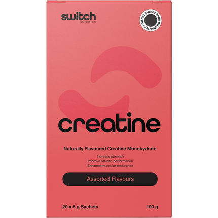 Switch Nutrition Creatine Monohydrate Sachets Assorted Flavours