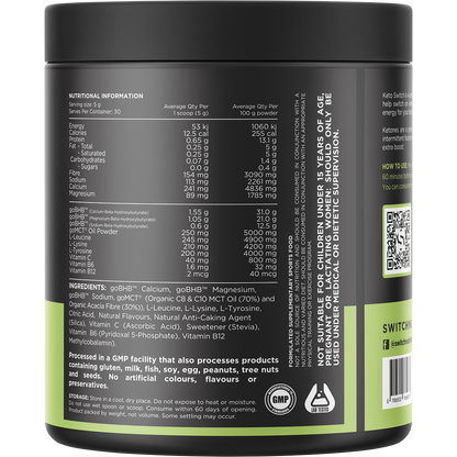 Keto BHB Ketogenic Performance Fuel Raspberry