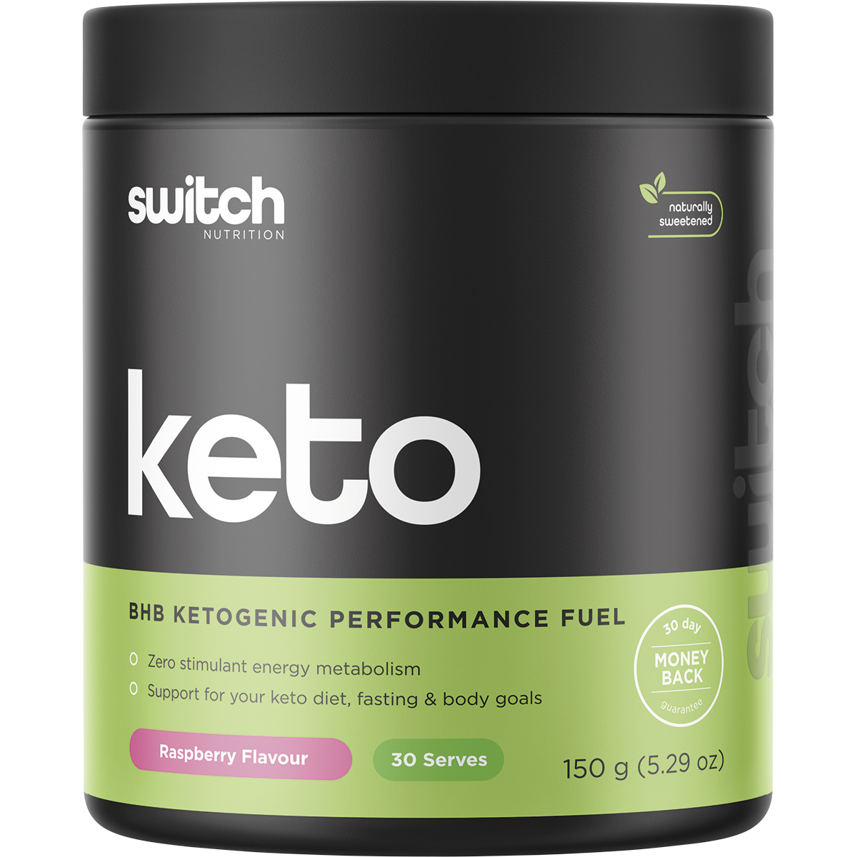 Keto BHB Ketogenic Performance Fuel Raspberry