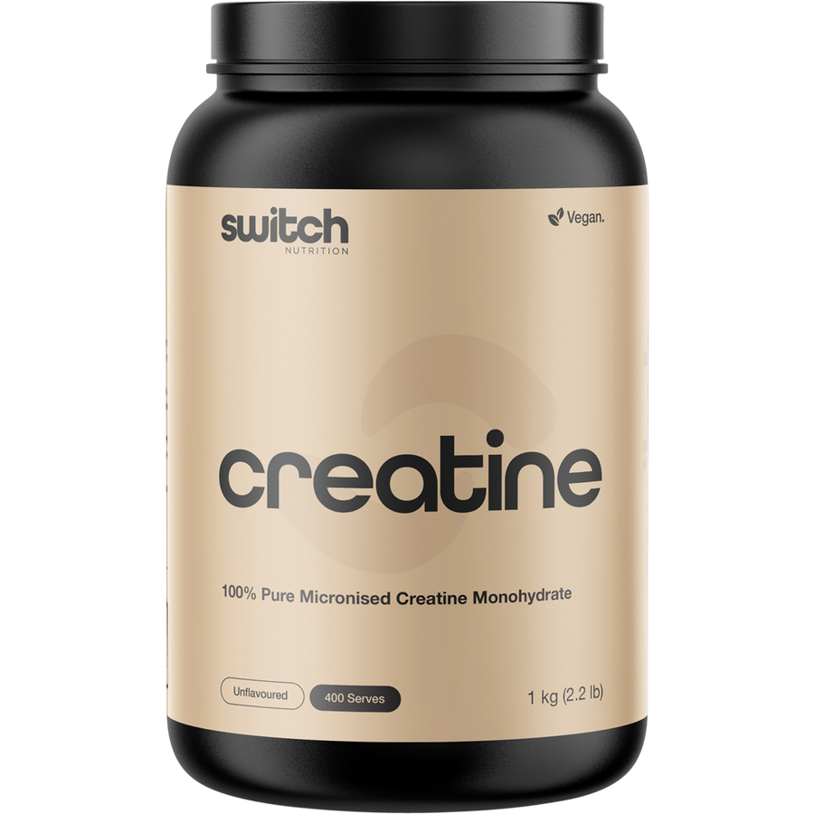 Switch Nutrition Creatine 100% Pure Micronized Monohydrate Unflavoured