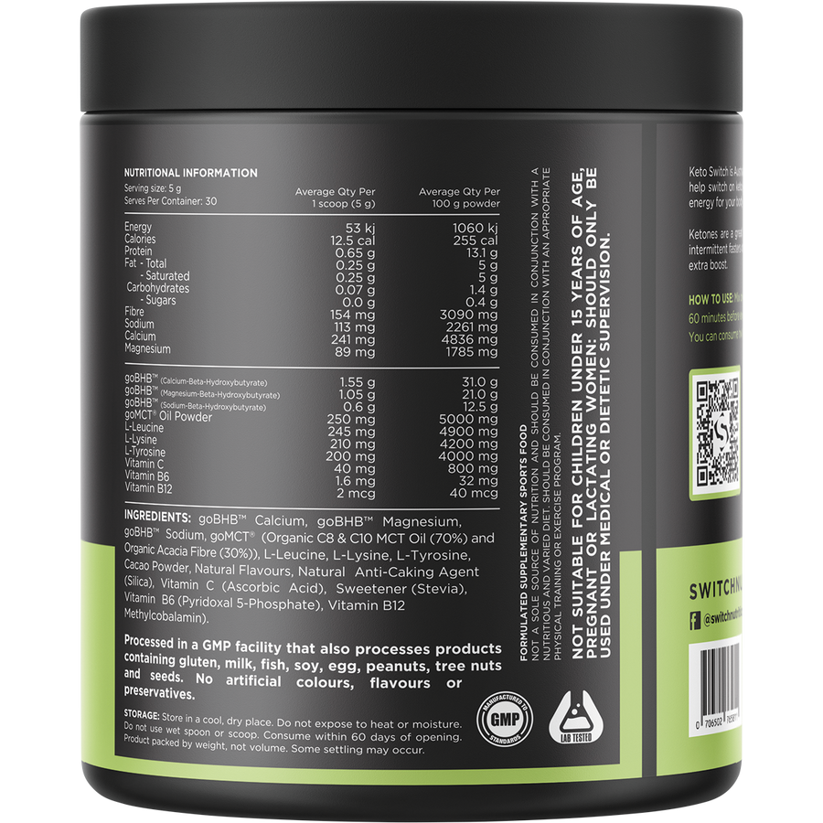 Keto BHB Ketogenic Performance Fuel Chocolate