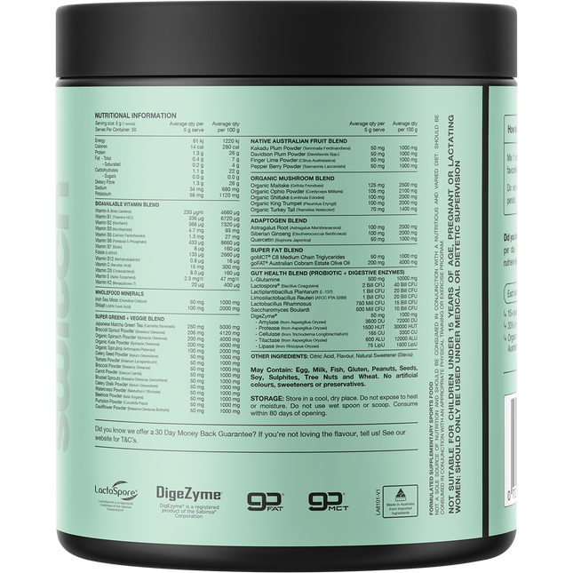 Switch Nutrition Greens Mango Passionfruit