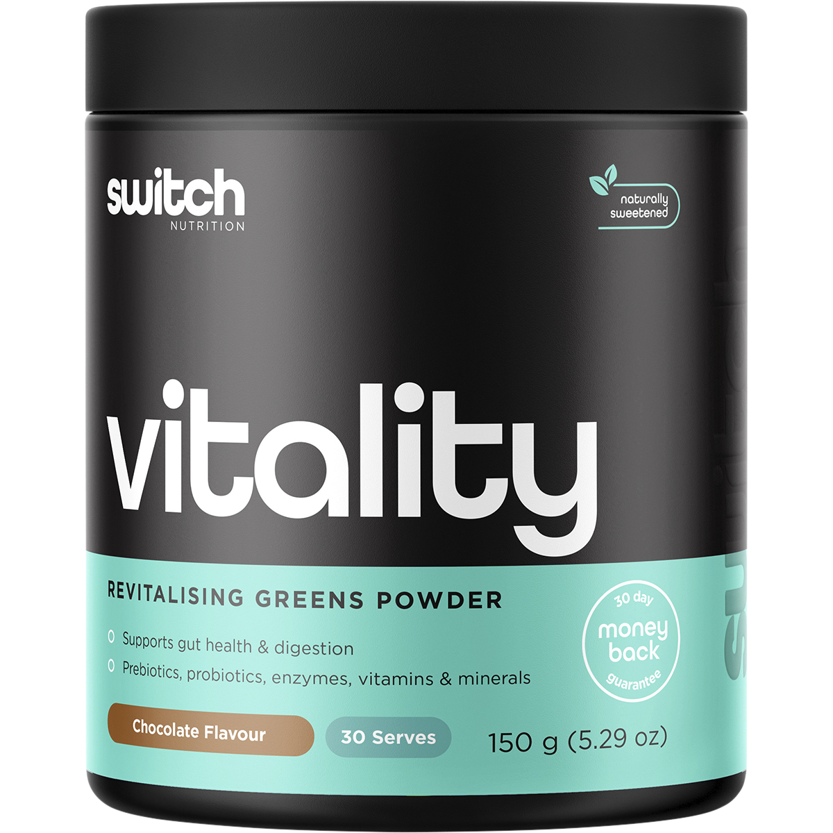 Vitality Revitalising Greens Powder Chocolate