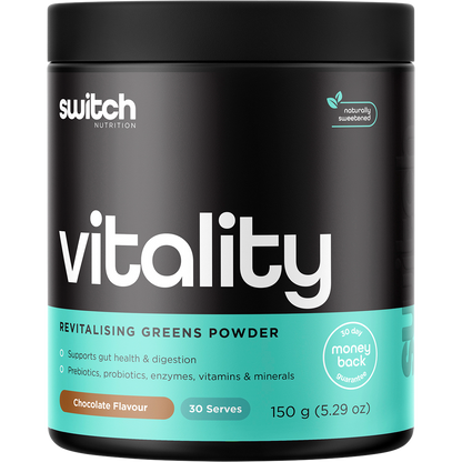 Vitality Revitalising Greens Powder Chocolate
