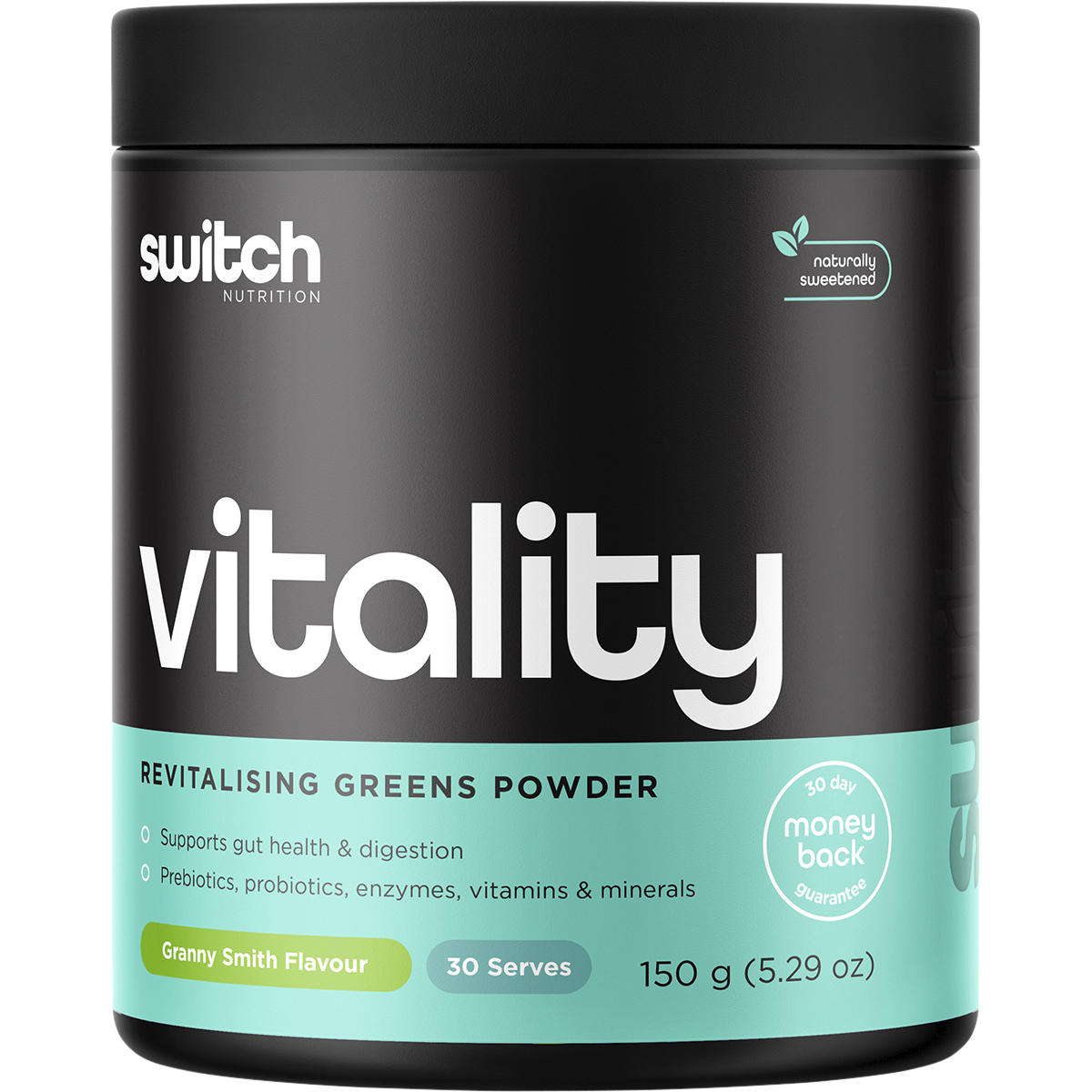 Vitality Revitalising Greens Powder Granny Smith