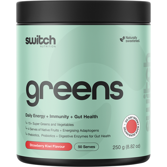Switch Nutrition Greens Strawberry Kiwi
