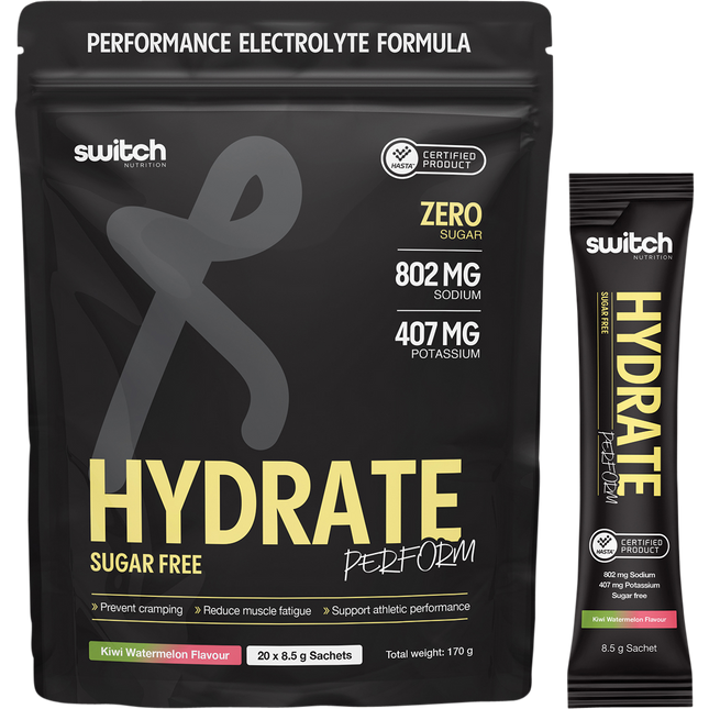 Switch Nutrition Perform Hydrate Sugar Free Kiwi Watermelon