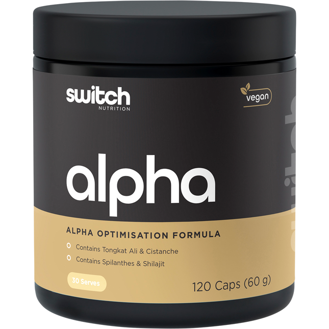 Switch Nutrition Alpha Male Support Formula