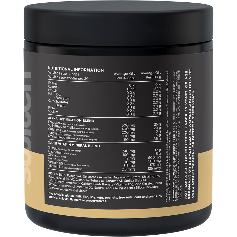 Alpha Male Support Formula