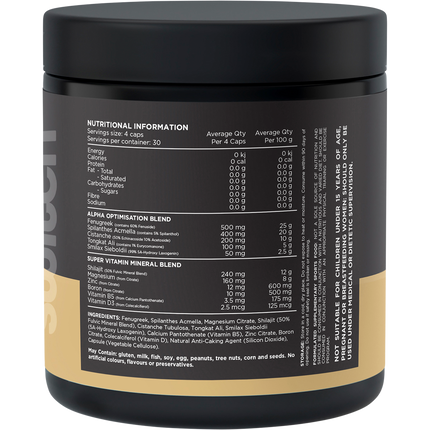 Alpha Male Support Formula