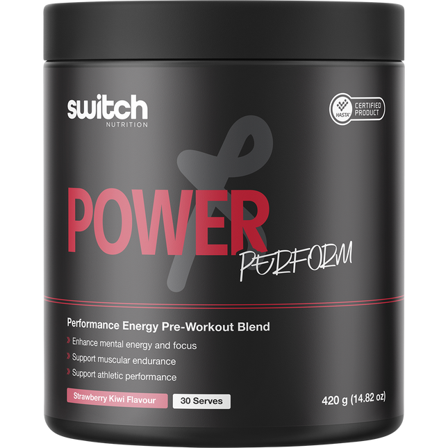 Switch Nutrition Perform Power Pre-Workout Blend Strawberry Kiwi