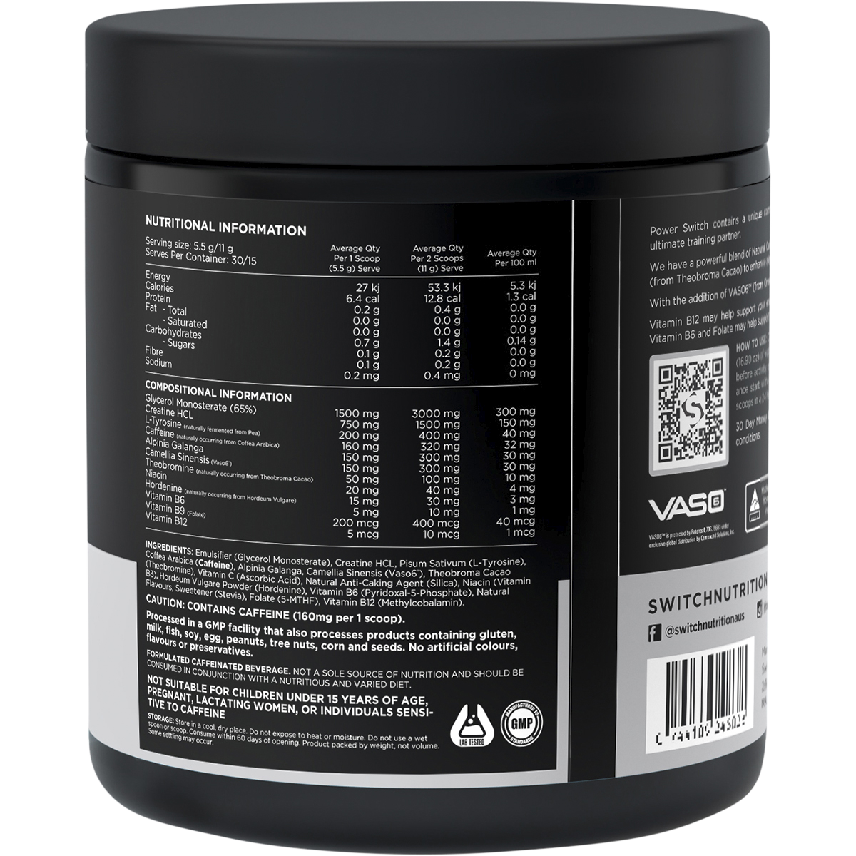 Power Performance Energy Blend Red Raspberry