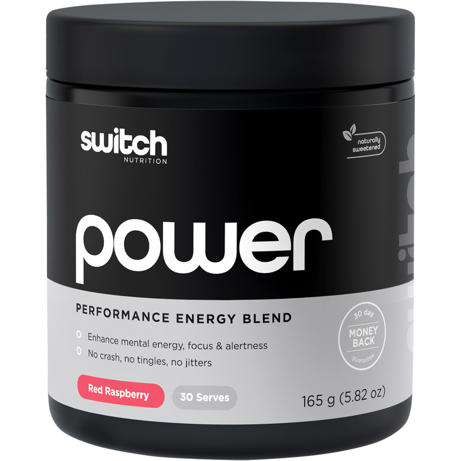 Switch Nutrition Power Performance Energy Blend Red Raspberry