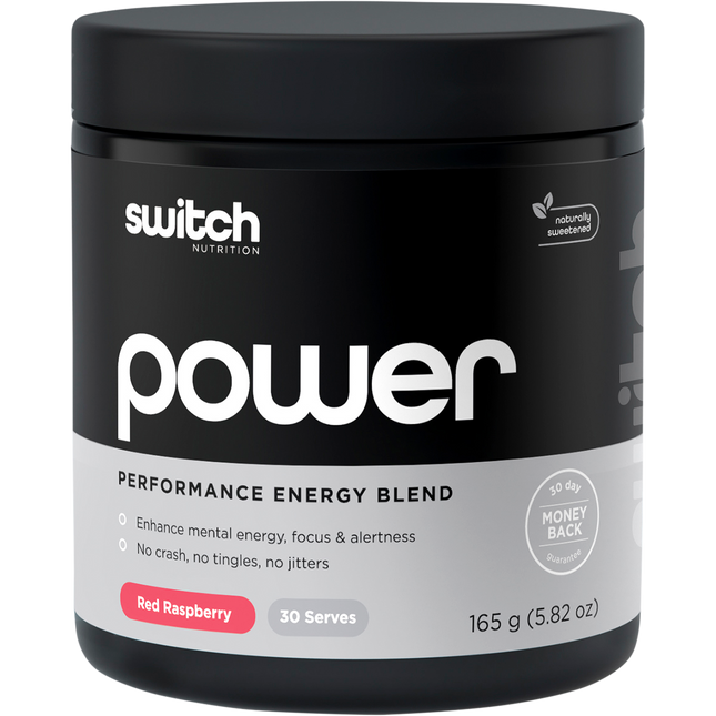 Switch Nutrition Power Performance Energy Blend Red Raspberry