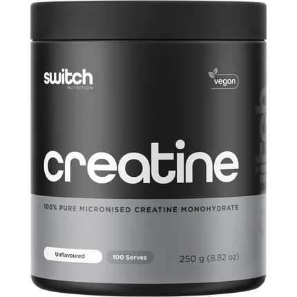 Switch Nutrition Creatine 100% Pure Micronized Monohydrate Unflavoured