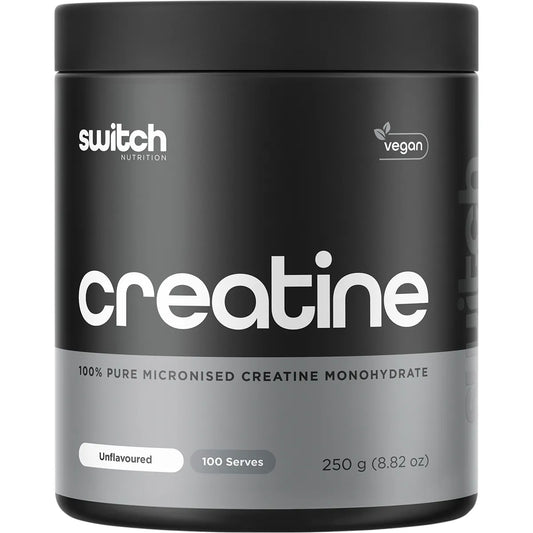 Switch Nutrition Creatine 100% Pure Micronized Monohydrate Unflavoured