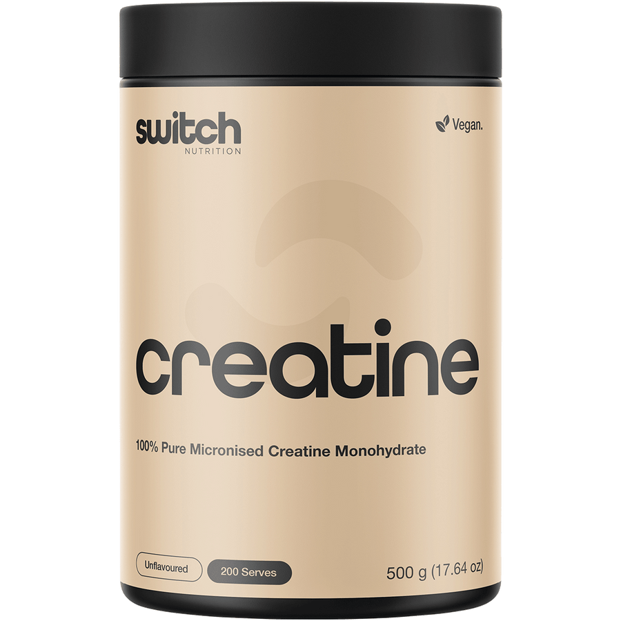 Switch Nutrition Creatine 100% Pure Micronized Monohydrate Unflavoured