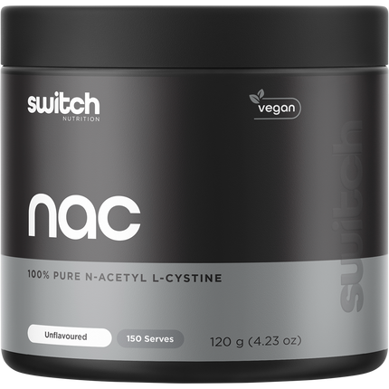 Switch Nutrition NAC 100% N-Acetyl L-Cystine Unflavoured
