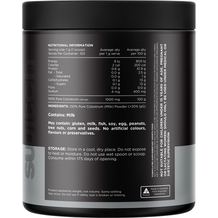 Colostrum 100% Pure Colostrum Powder