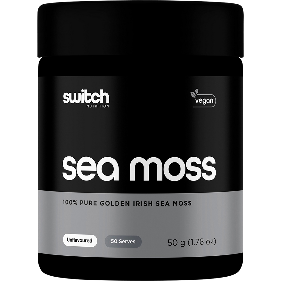 Switch Nutrition Sea Moss 100% Pure Golden Irish Sea Moss