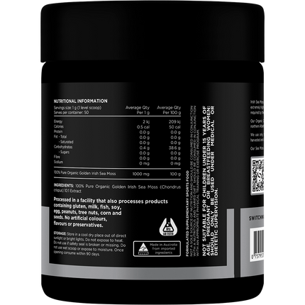 Sea Moss 100% Pure Golden Irish Sea Moss