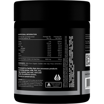 Sea Moss 100% Pure Golden Irish Sea Moss