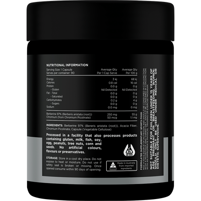 Berberine+ Plus Chromium Picolinate