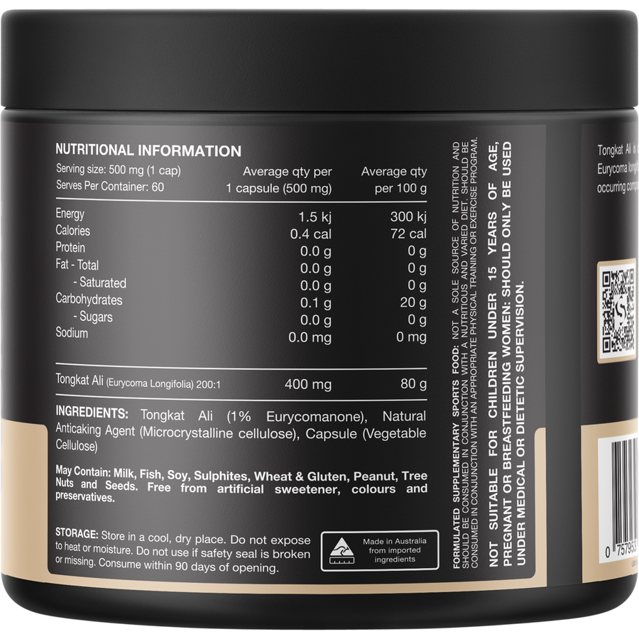 Switch Nutrition Tongkat Ali 100% Pure Tongkat Ali