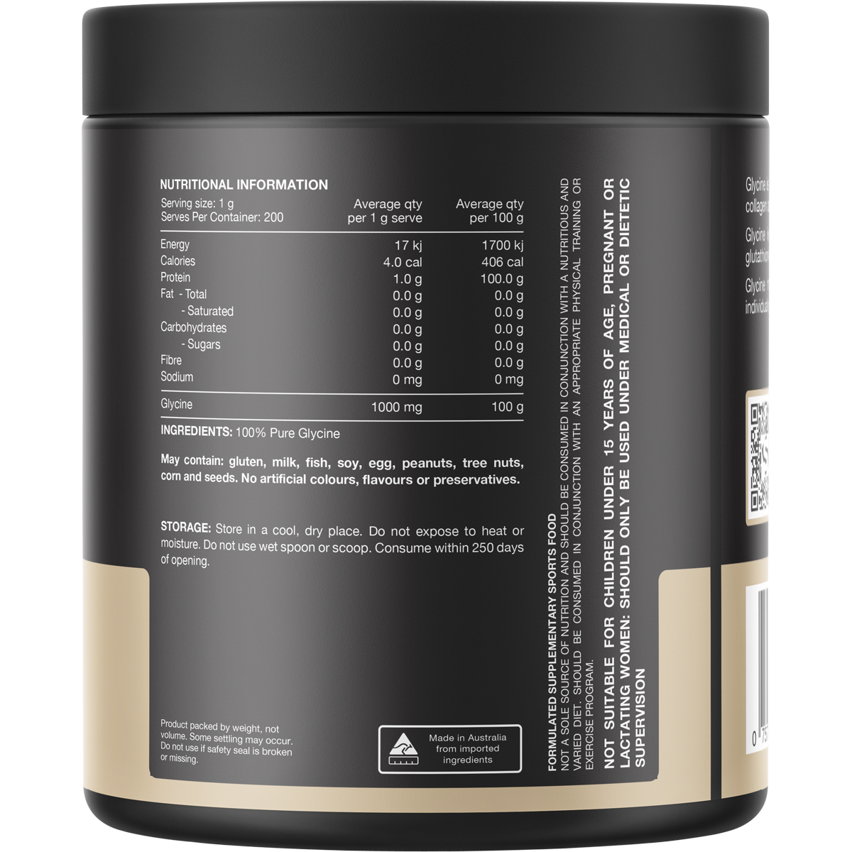 Glycine 100% Pure Glycine