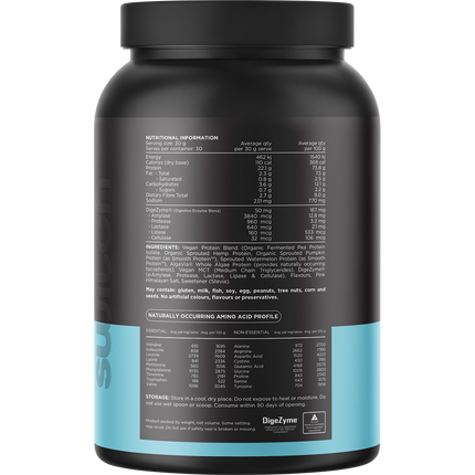 Protein Organic Sprouted Plant Vanilla Bean