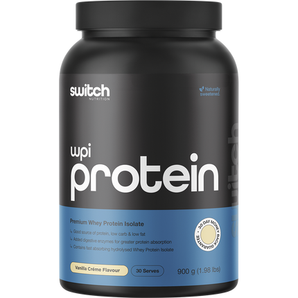 WPI Premium Whey Protein Isolate Vanilla Creme