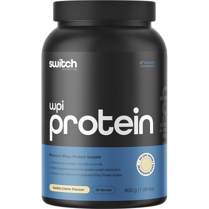 WPI Premium Whey Protein Isolate Vanilla Creme