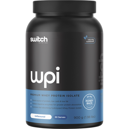 Switch Nutrition WPI PROTEIN Premium Whey Protein Isolate Unflavoured