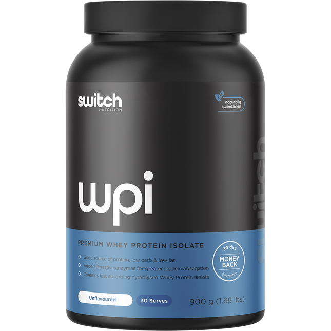 Switch Nutrition WPI PROTEIN Premium Whey Protein Isolate Unflavoured