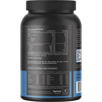WPI PROTEIN Premium Whey Protein Isolate Unflavoured