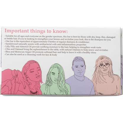 Shampoo & Conditioner Bar Dry or Damaged Hair