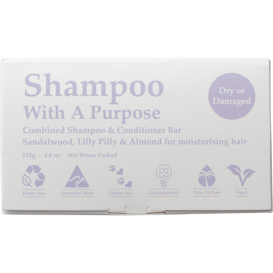 Shampoo & Conditioner Bar Dry or Damaged Hair