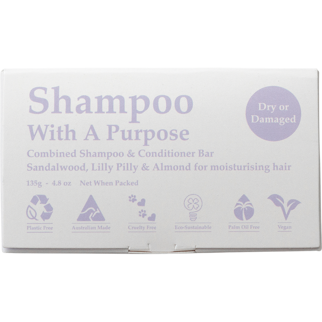 Shampoo & Conditioner Bar Dry or Damaged Hair