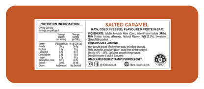 Fibre Boost Cold Pressed Salted Caramel flavoured Protein Bar