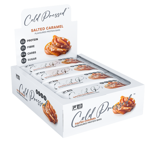 Fibre Boost Cold Pressed Salted Caramel flavoured Protein Bar