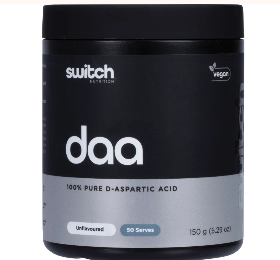 Switch Nutrition DAA 100% Pure D-Aspartic Acid Unflavoured 150g