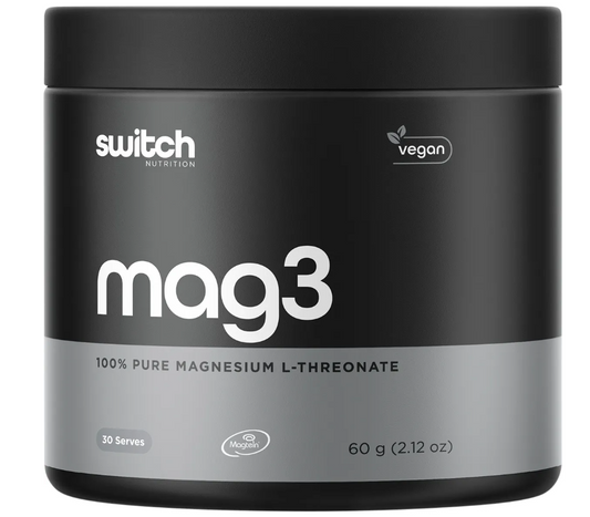 Switch Nutrition Mag3 100% Pure Magnesium L-Threonate 60g